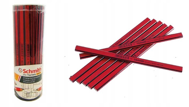 

Ołówek stolarski Schmith czerwony