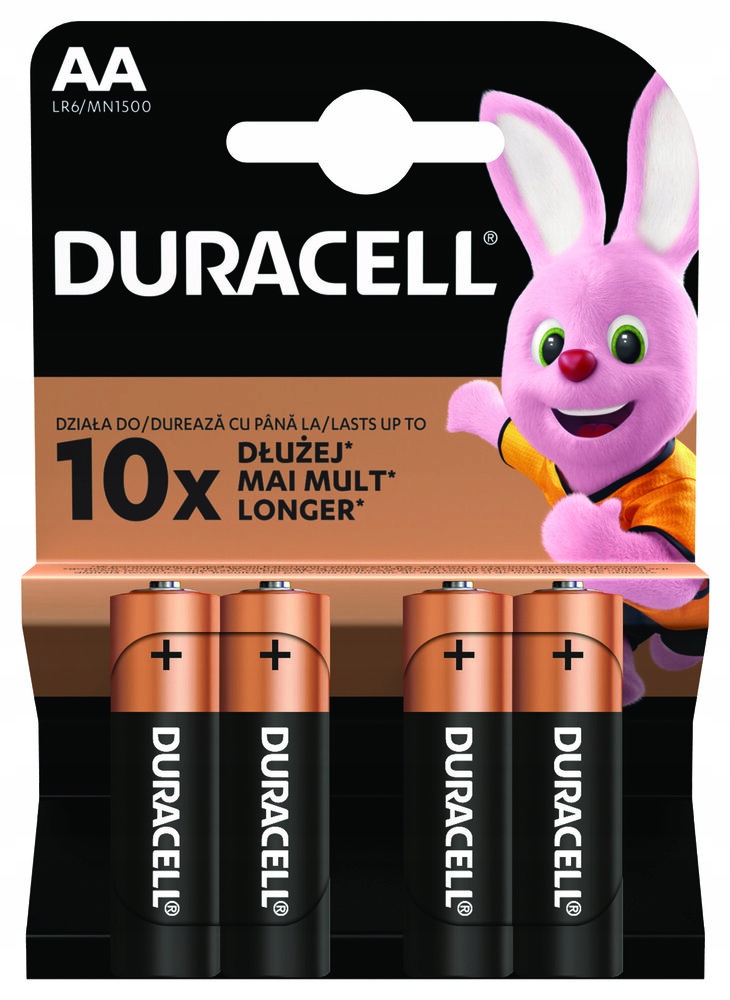 

4 bateria alk. Duracell Basic LR6 Aa bllister