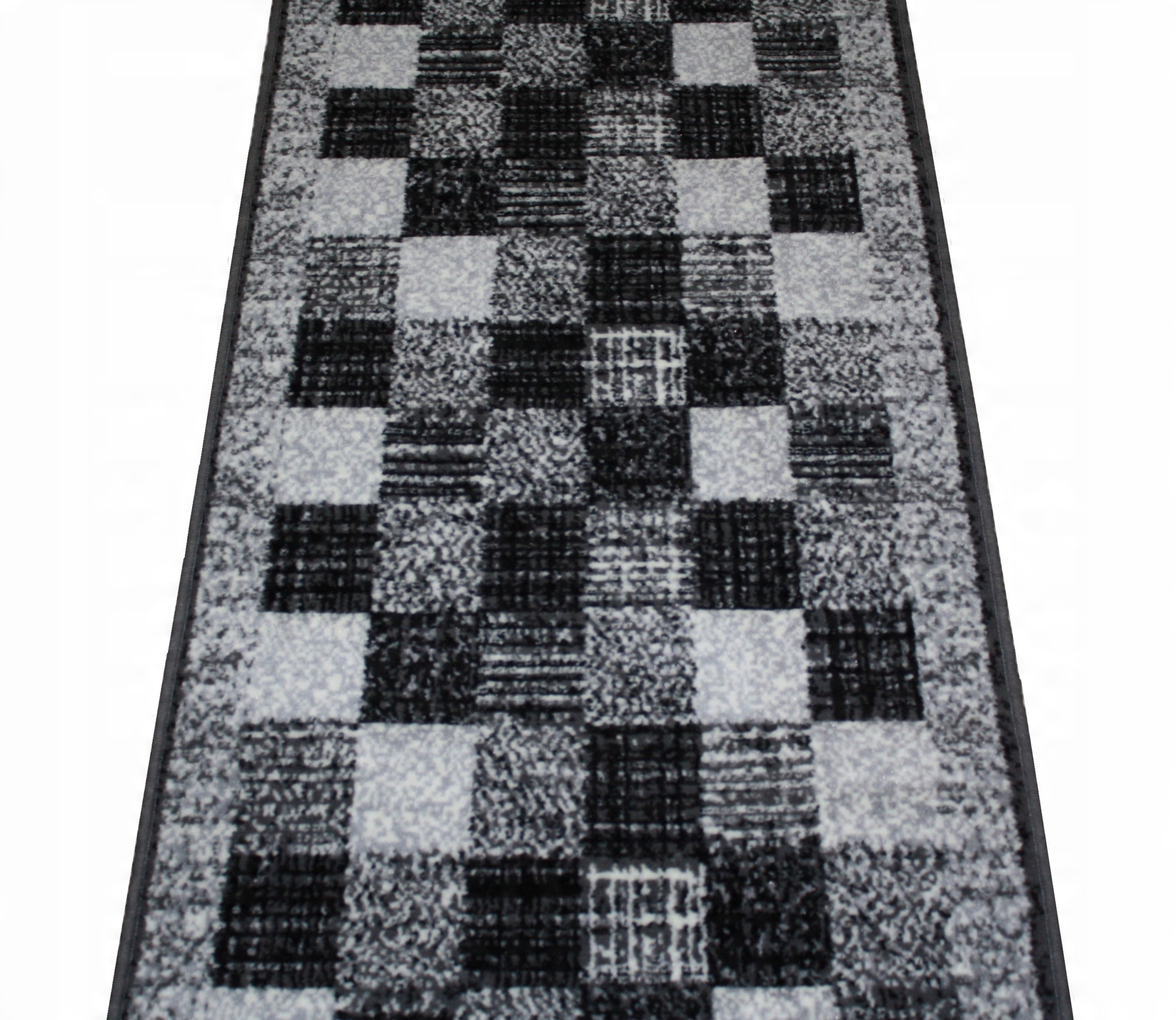 

Chodnik Bcf Kratka Szaro Czarny Mocny 100cm