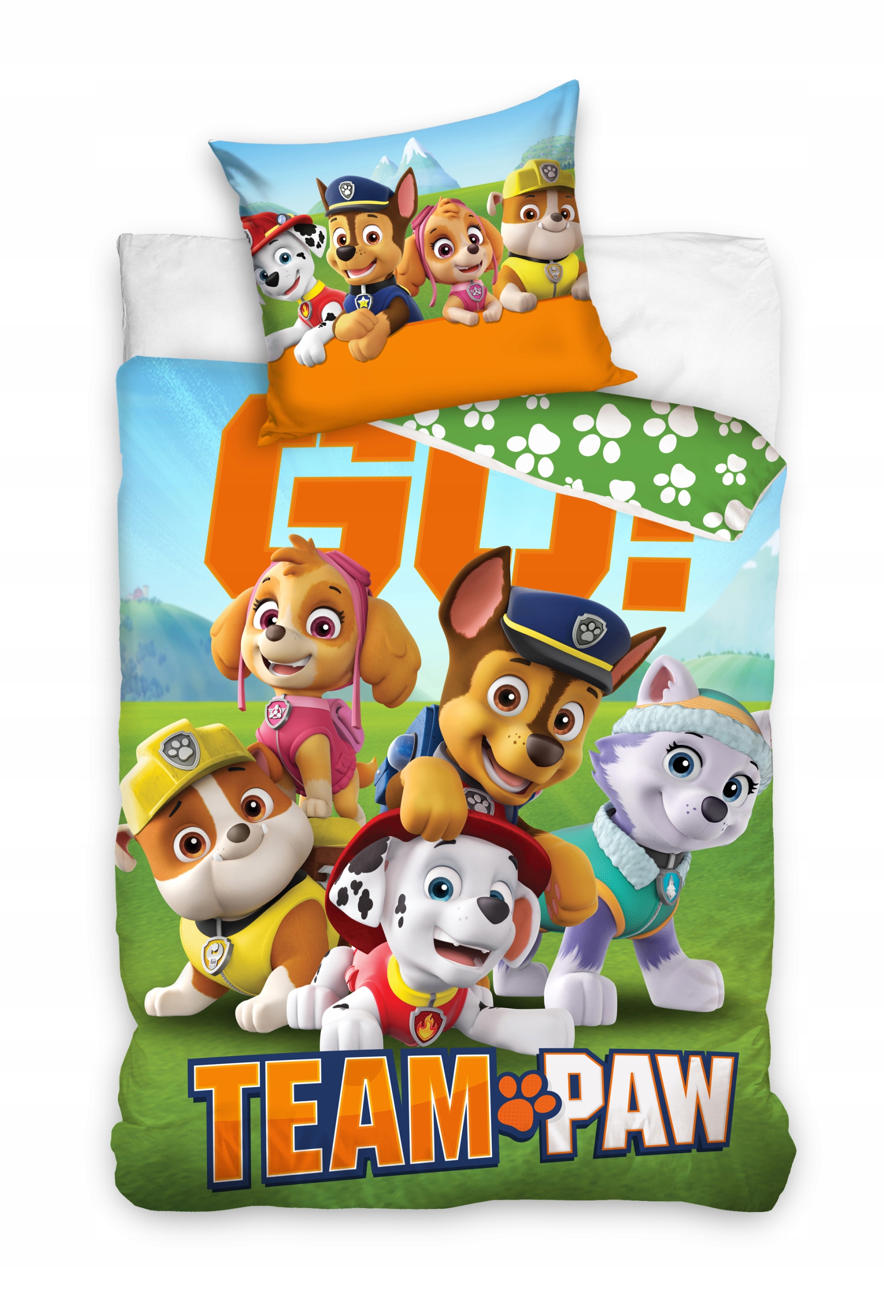 

Psi Patrol Paw Go Team Pościel Bawełna 140x200