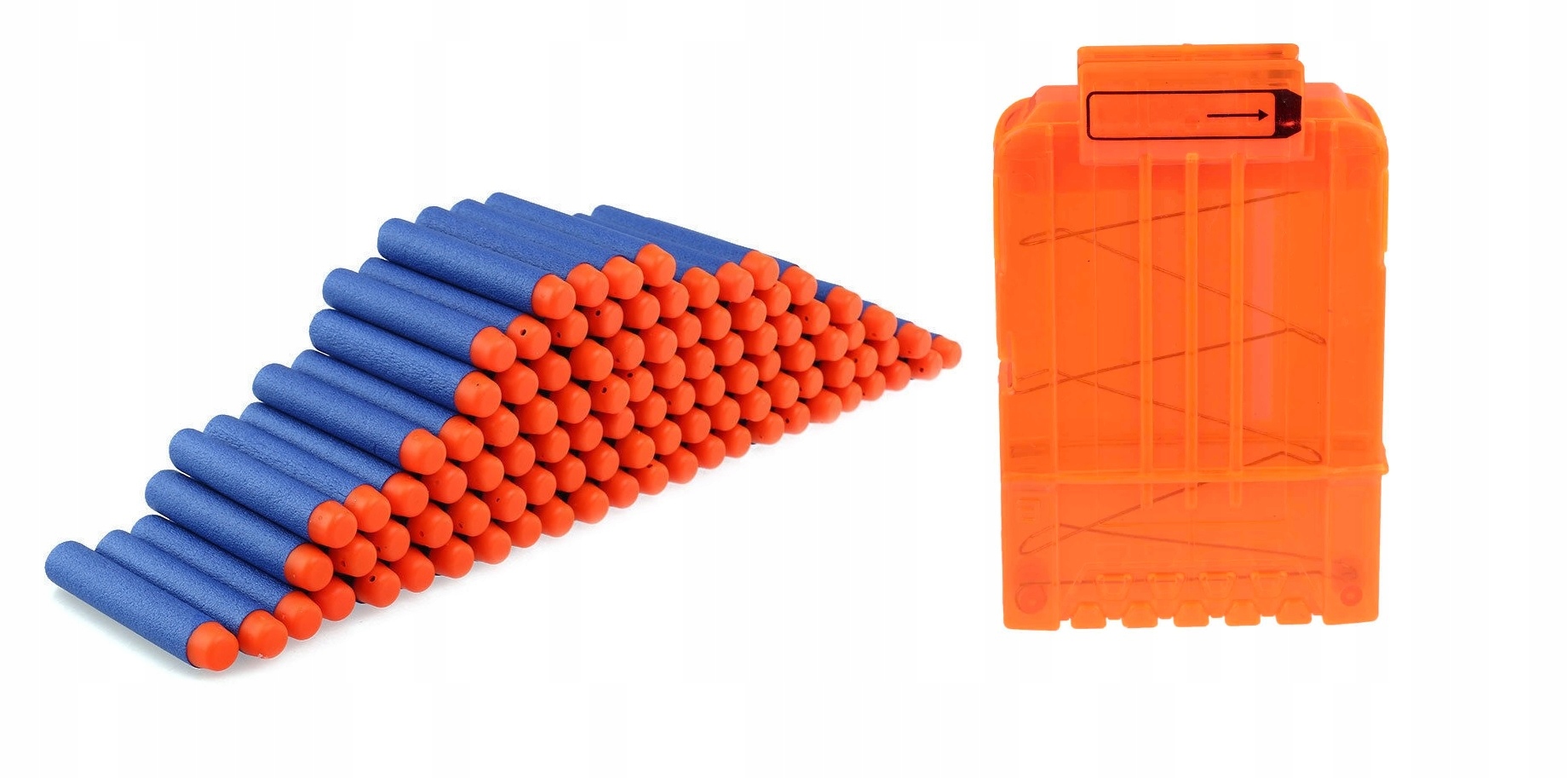 НАБОР NERF ПАТРОНЫ ПАТРОНЫ ПУЛИ, СТРЕЛЫ 60