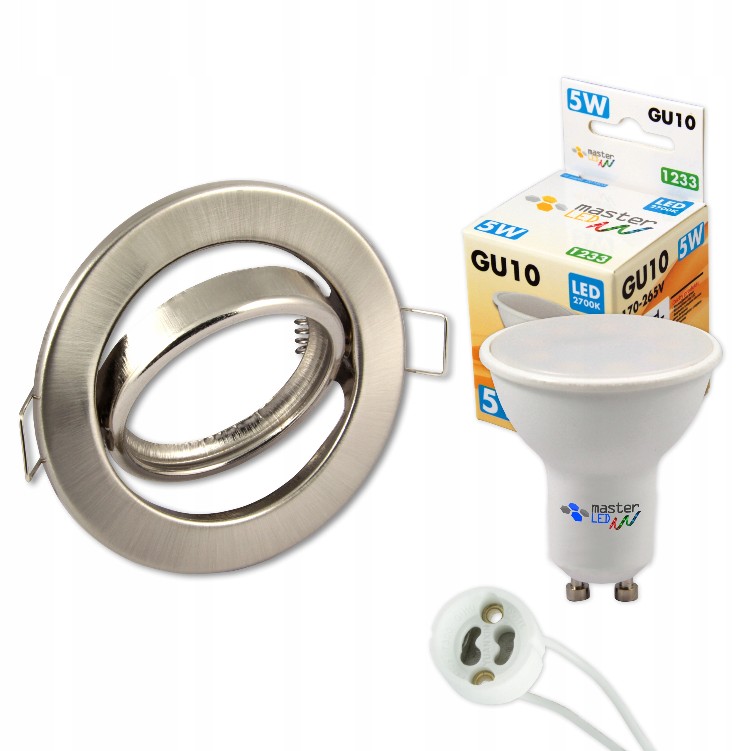 

Oprawa Halogenowa Led Sufitowa Ruchoma GU10 MR16