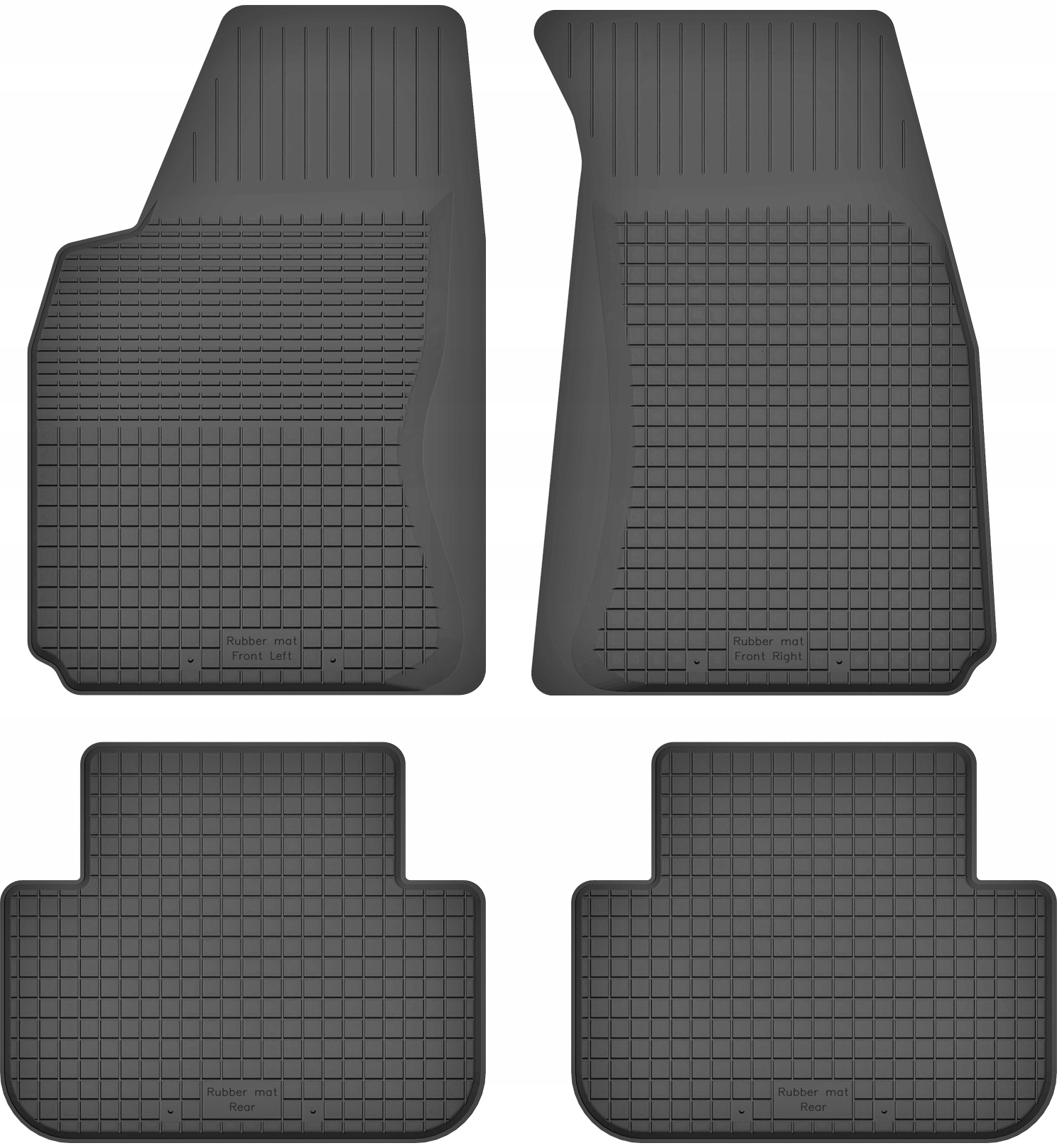 

Dywaniki gumowe korytkowe do Audi A4 B8 2008-2015