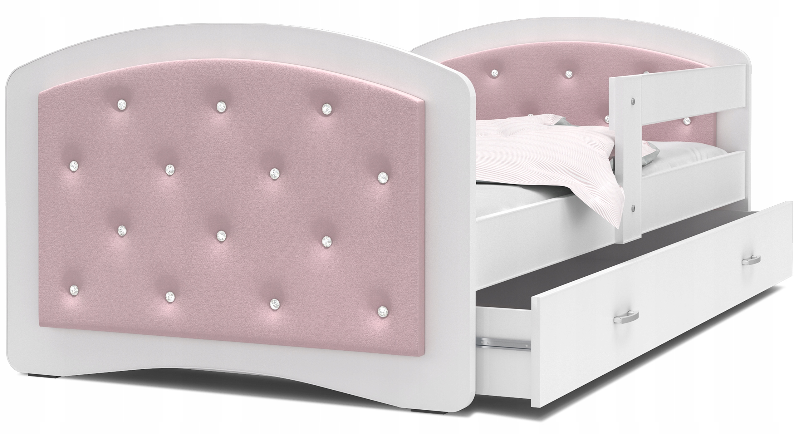 Кровать с обивкой кровать 160x80 ящик MEGI