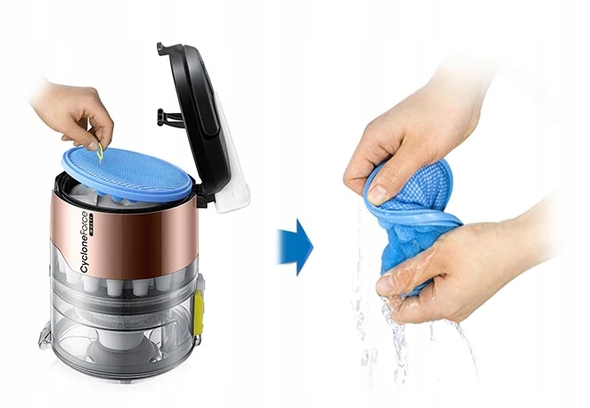 Odkurzacz Samsung VCC45W0S36 bezworkowy 700W Zasięg pracy 9.2 m