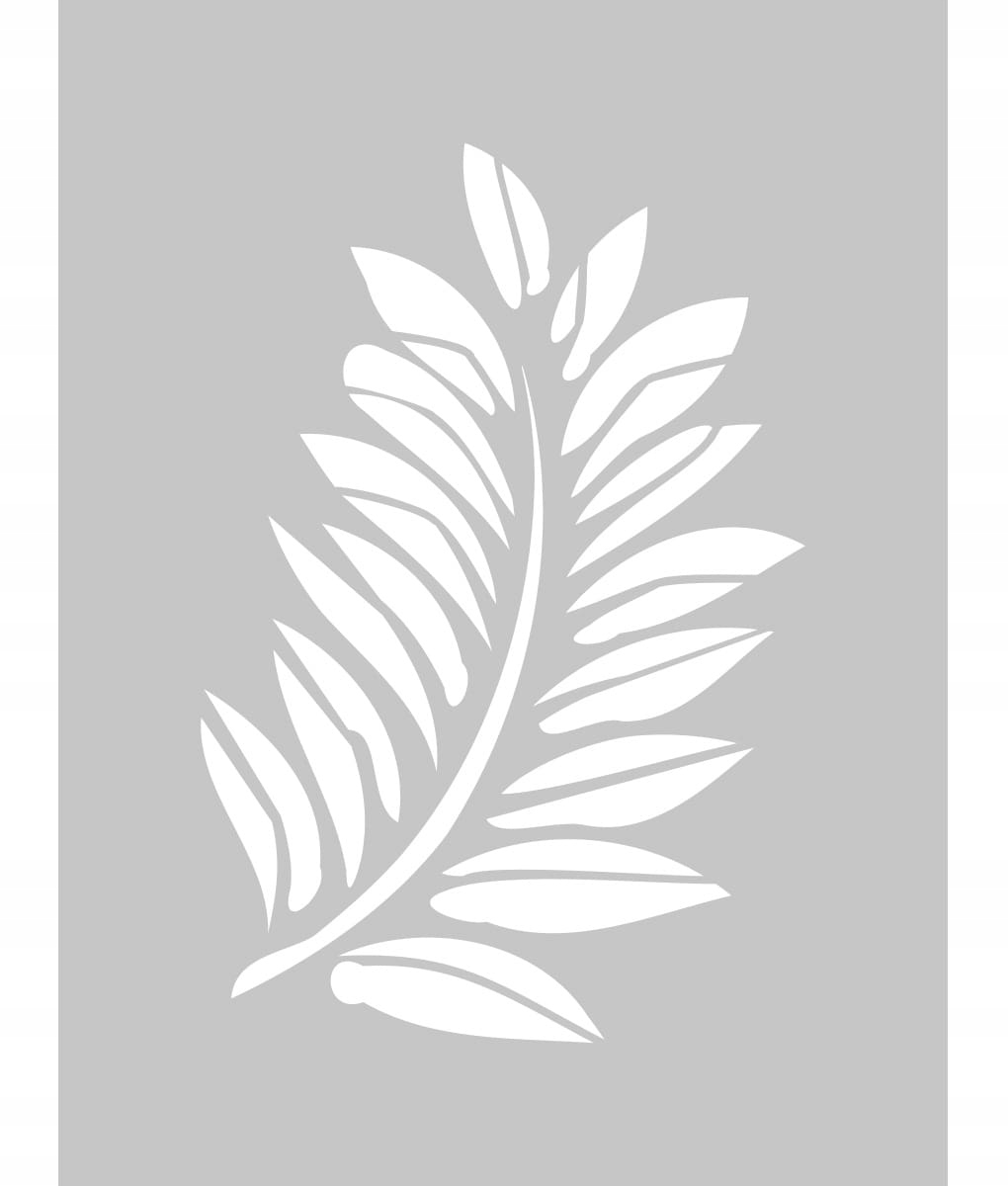 TROPIKALNY szablon LIŚCIE TROPIKALNE - 45x60cm Kod producenta liscietropikalne