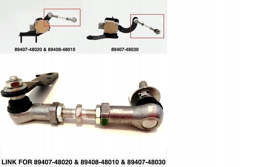 LEXUS RX 06 LACZNIK CZUJNIKA POZIOM TYL 8940748030 Car type 4x4 SUV Passenger cars