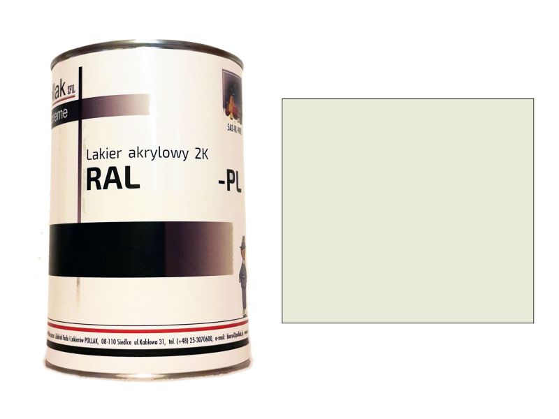 Акриловий лак 2K RAL 9002 сіро-білий 4 л