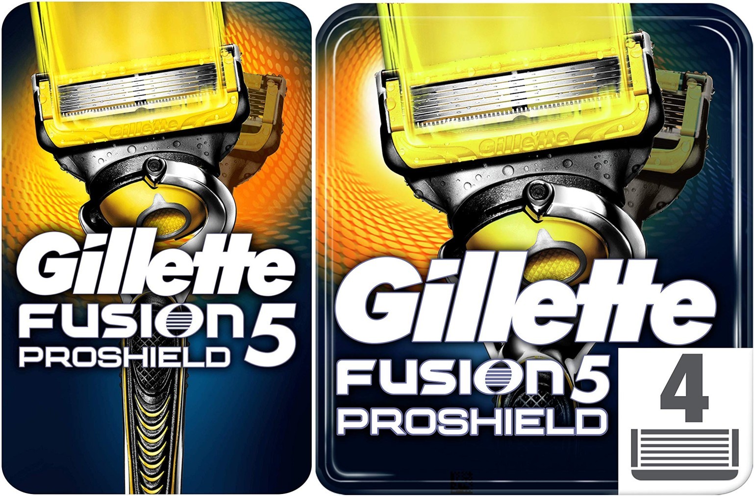Gillette Fusion Proshield Flexball 4 náplně typu b/pu