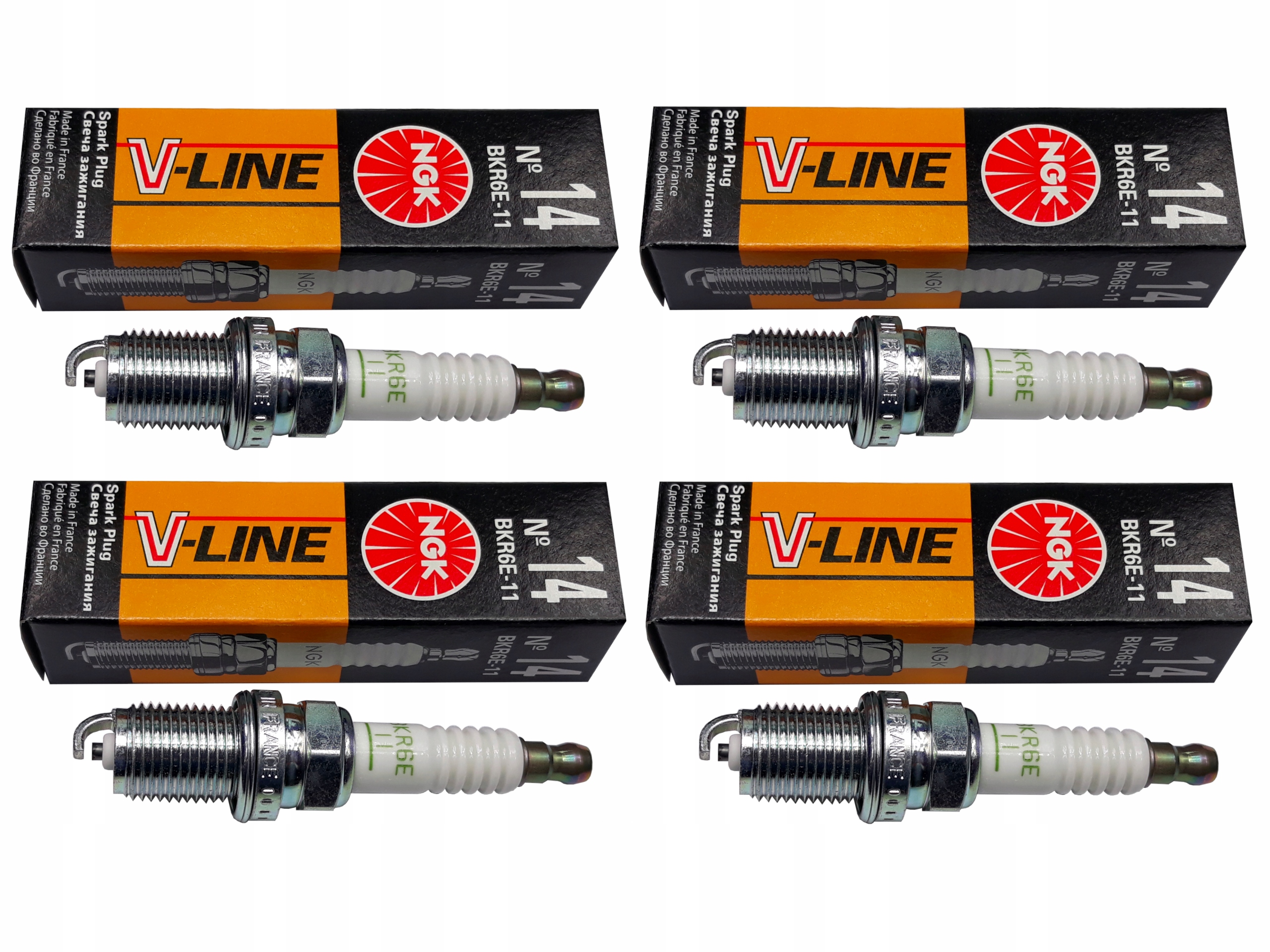 

Świece 4 szt Ngk V-Line 14 BKR6E-11 Honda