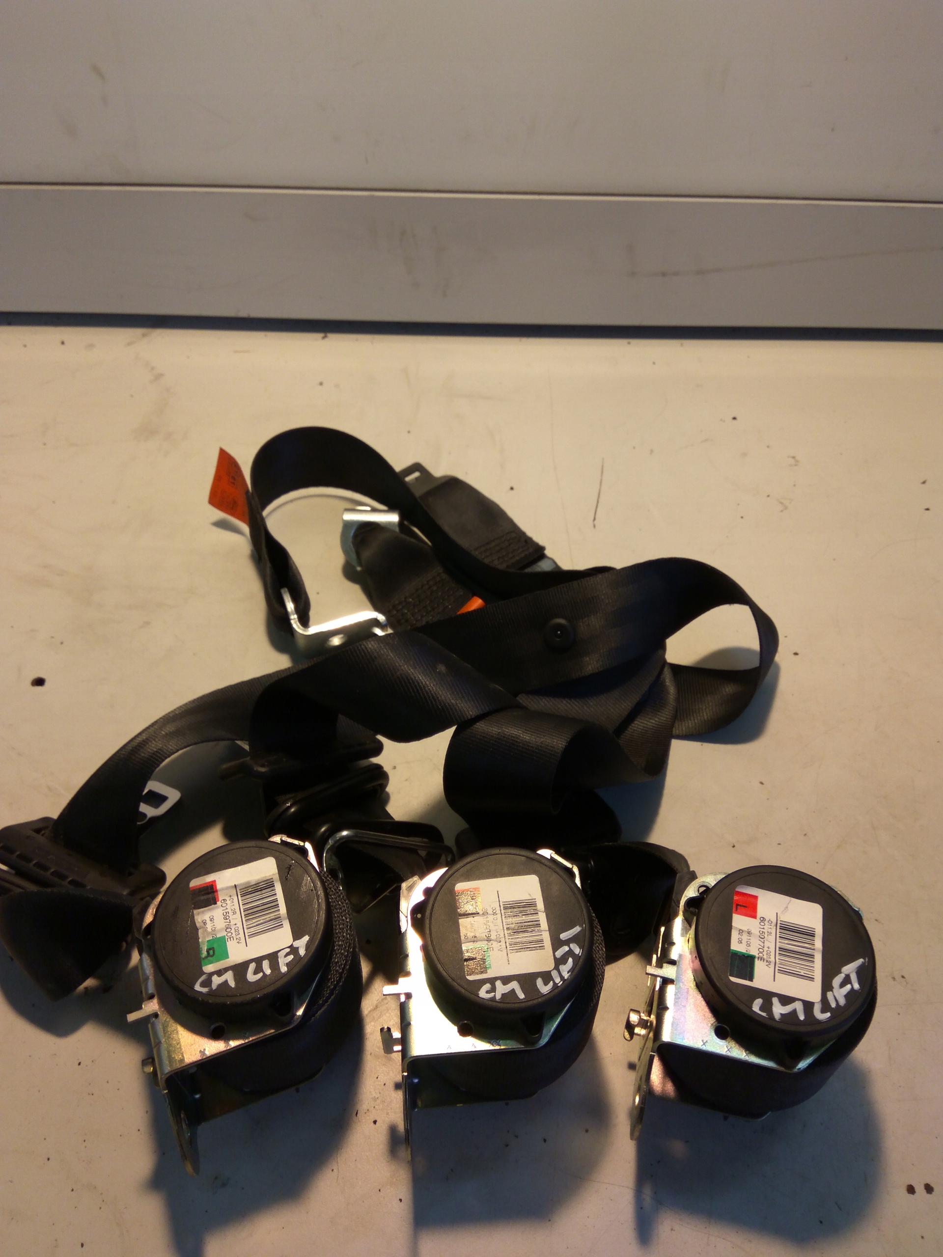 FORD C MAX LIFT PASY BEZPIECZENSTWA TYLNE KOMPLET