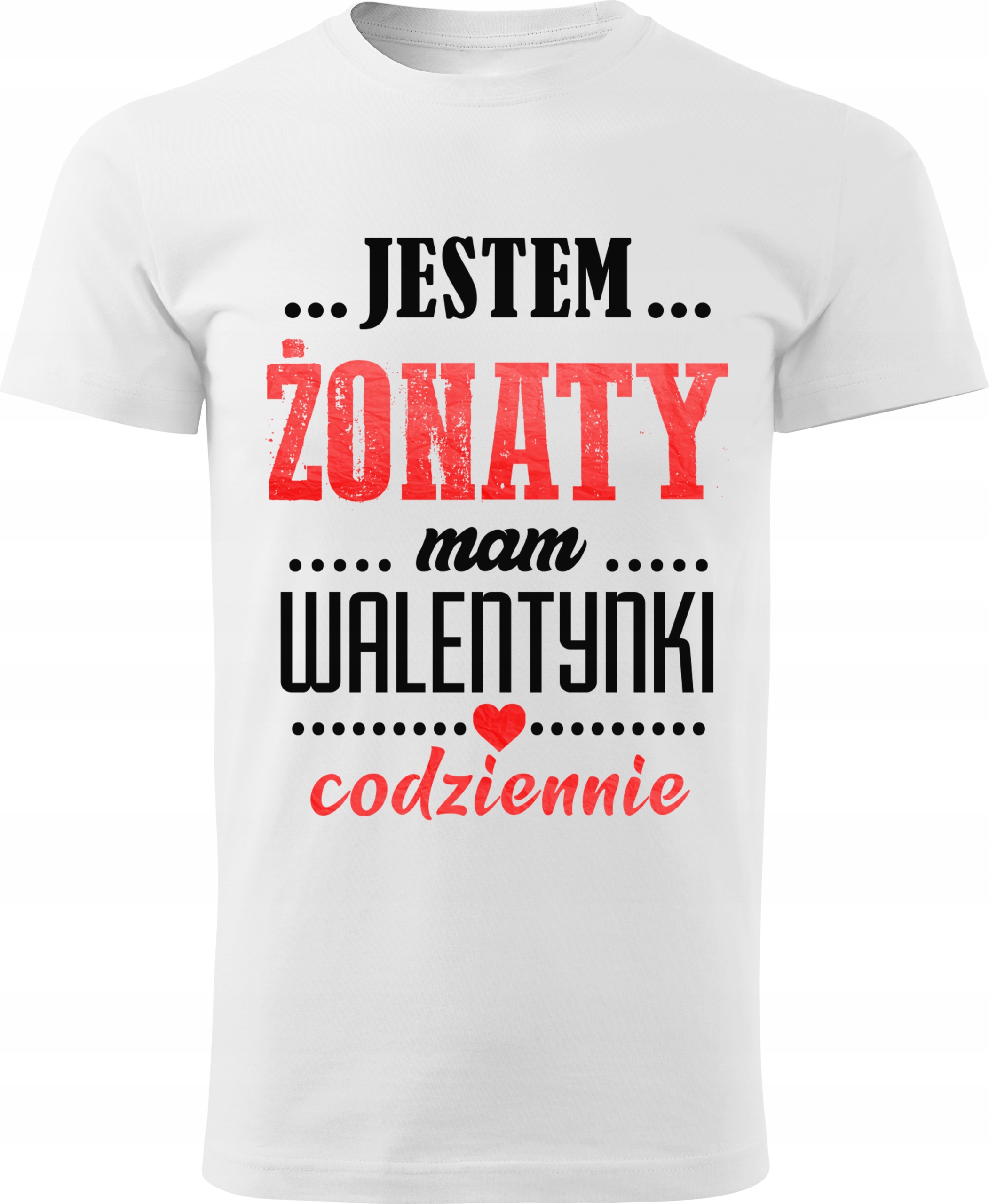 

Koszulka dla niego Jestem żonaty... Walentynki L
