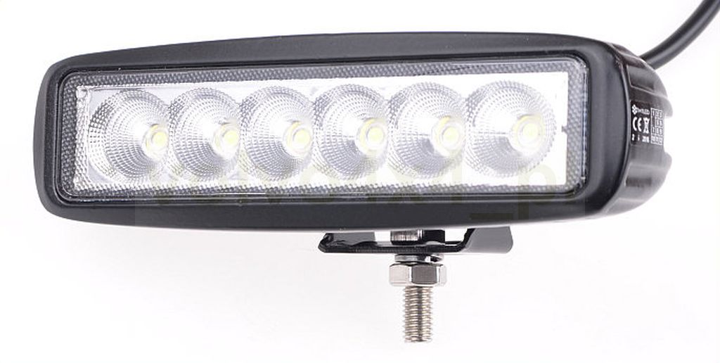 SUPER LAMPA 6 LED COFANIA WSTECZNY 18W 12V 24V 4x4