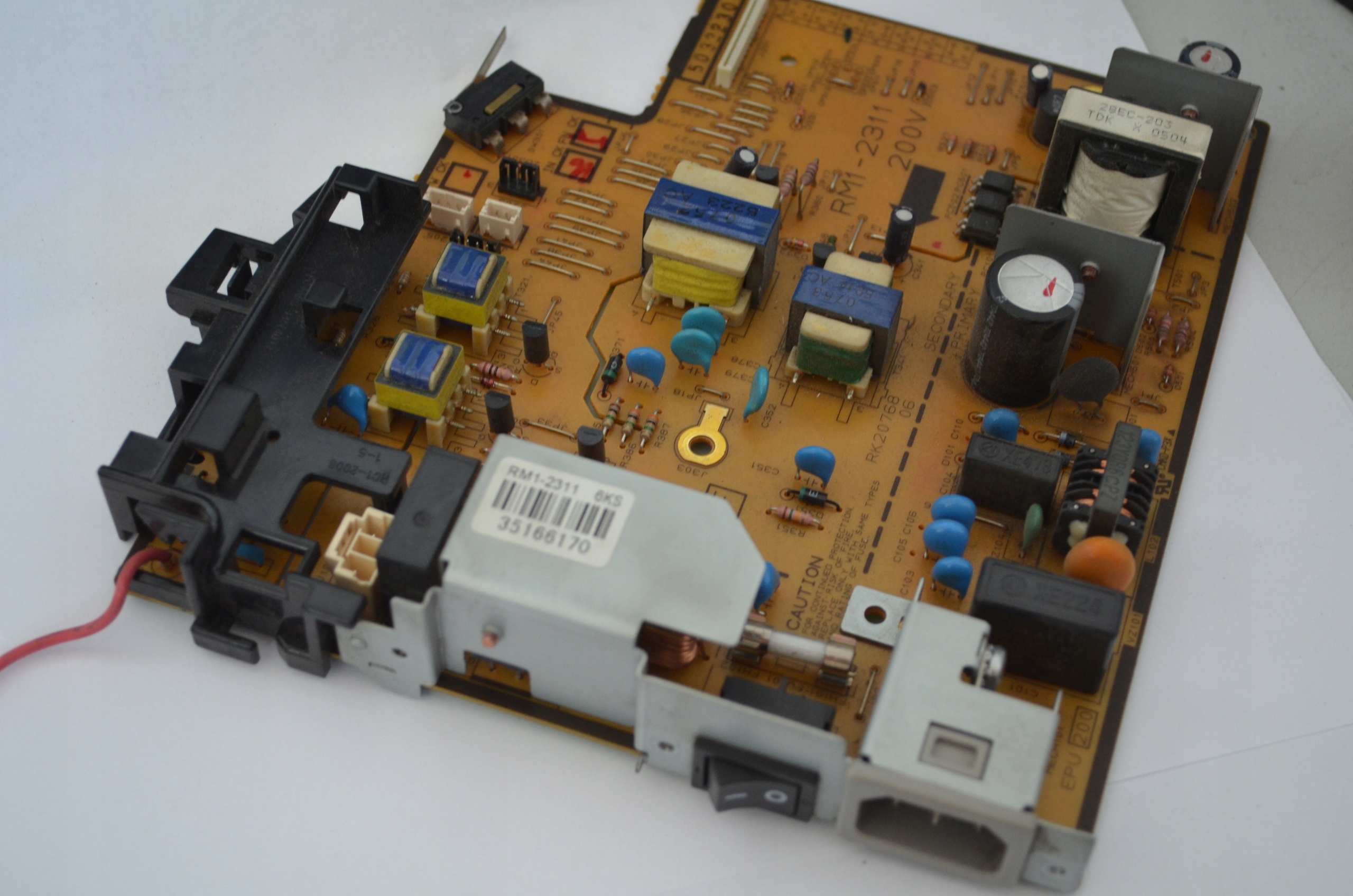 Płyta zasilająca HP 1022 RM1-2311 Producent HP