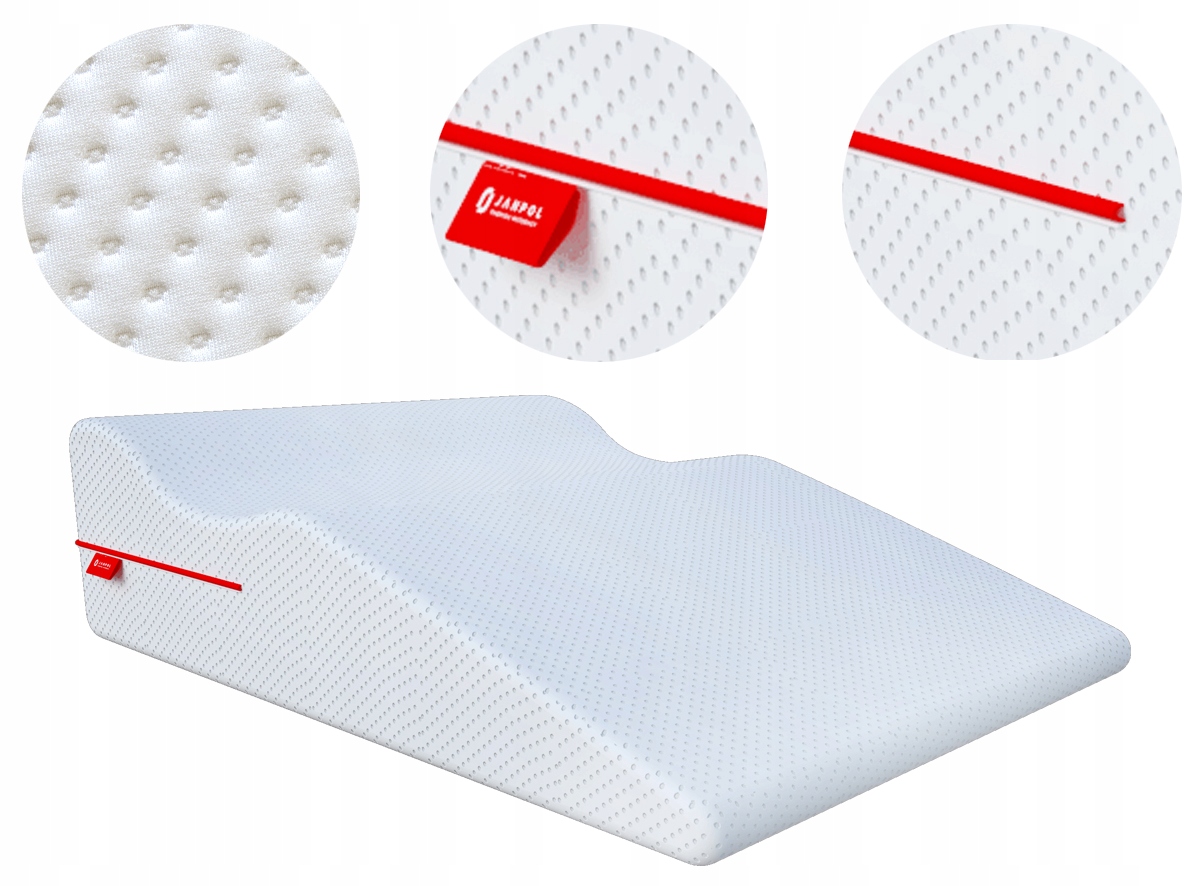 

Poduszka Relaksacyjna Pod Nogi Janpol 65x50x14/18