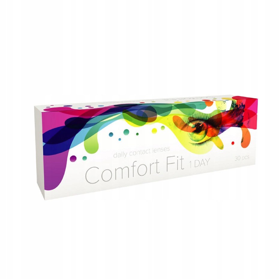 

Soczewki kontaktowe jednodniowe Comfort Fit 1-Day