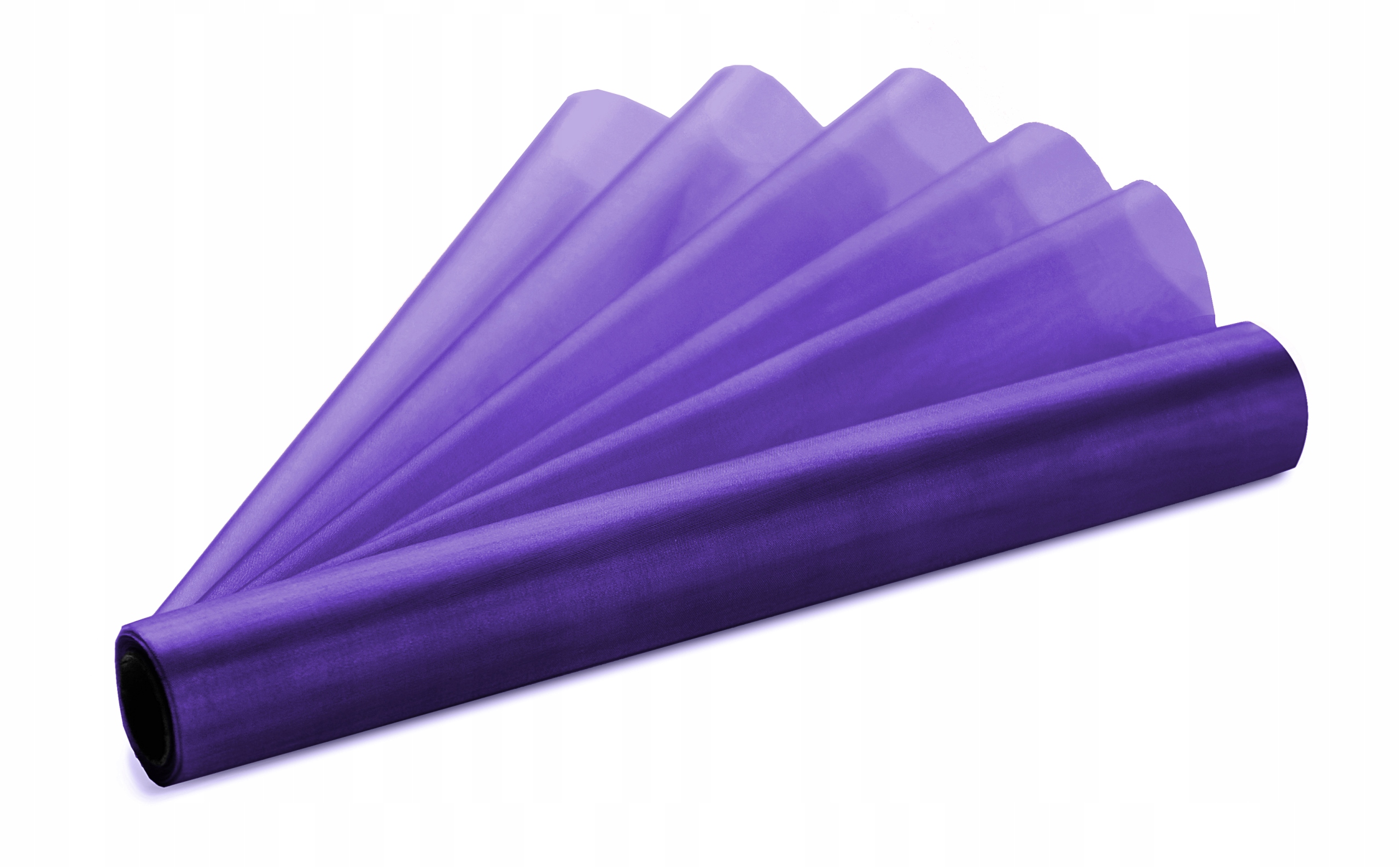 

Organza organtyna gładka 36cm - 9m - Fiolet