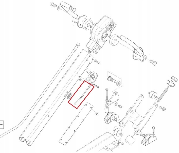 AMMANN Oryginalna linka gazu do APR 3520, APR 40/60, AOR 5920, APR 4920 Kod producenta 2-80241131 Z