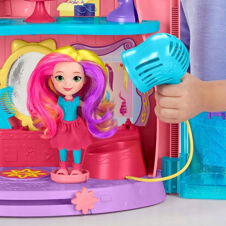 SUNNY POGODNA SALON PIĘKNOŚCI + LALKA GKT65 Materiał plastik