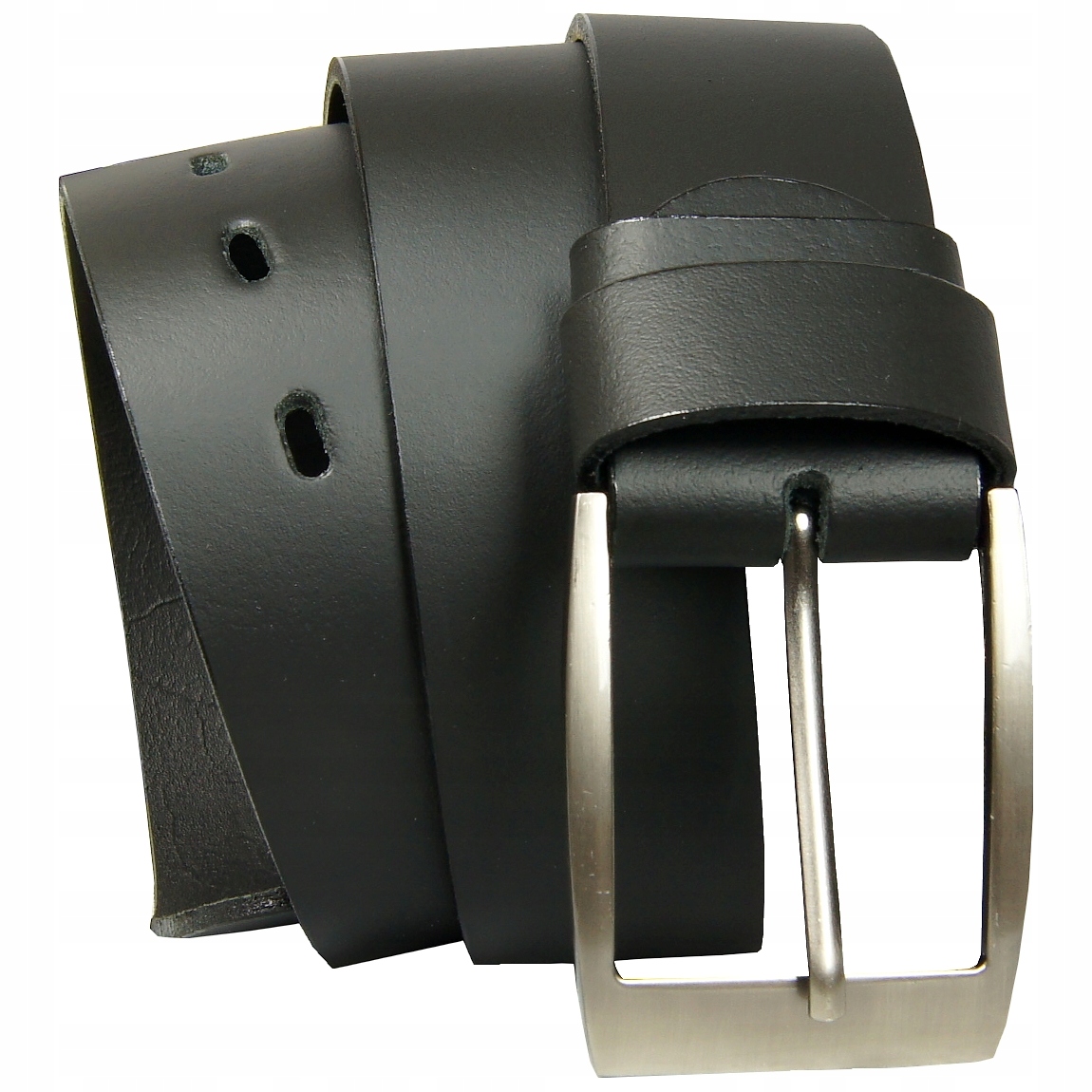 

Skórzany Pasek Męski Czarna Skóra - Produkt Polski