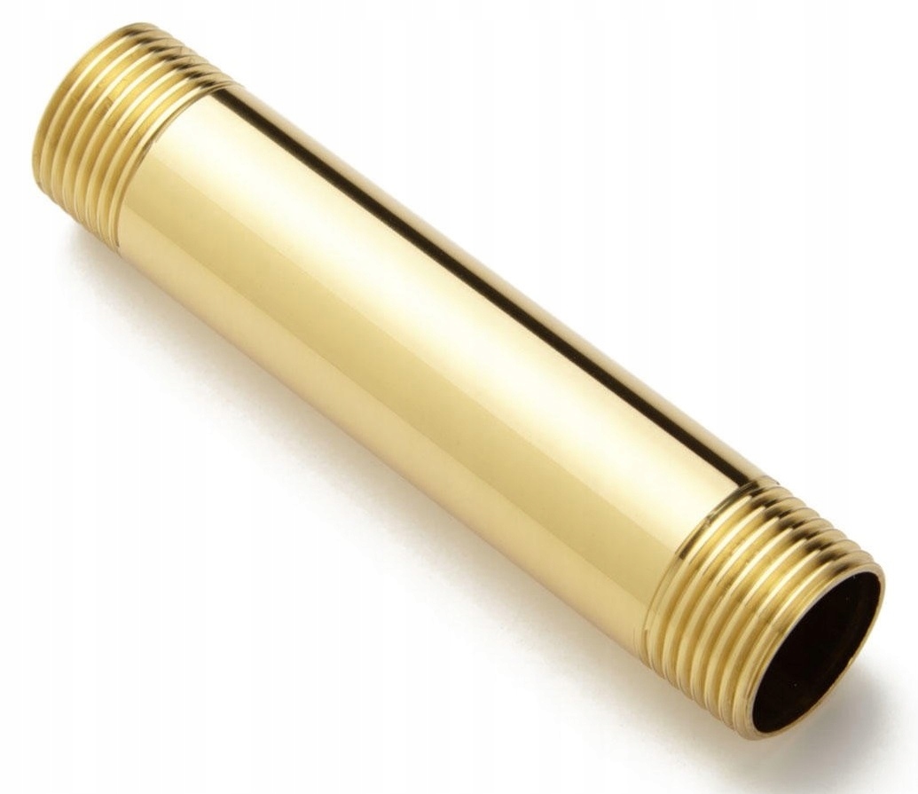 

Rura gwintowana mosiężna 1/2" 50 mm sztucer