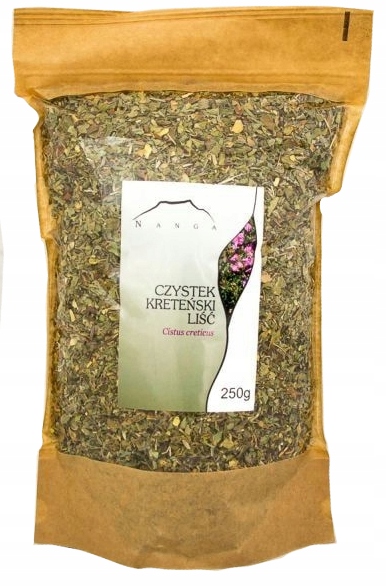 

Czystek kreteński liść 250g cięty Cistus creticus