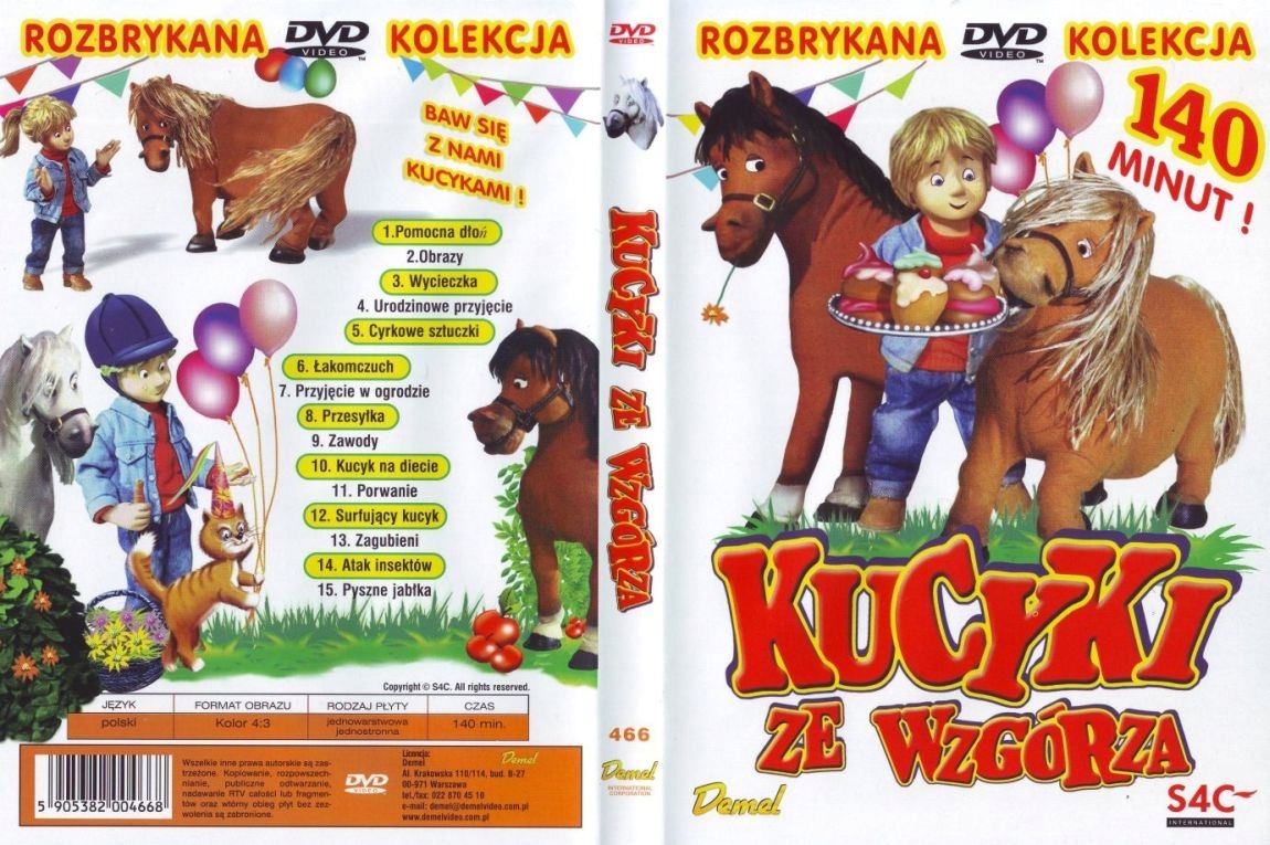 KUCYKI ZE WZGÓRZA - 140 MINUT *********** NOWA DVD
