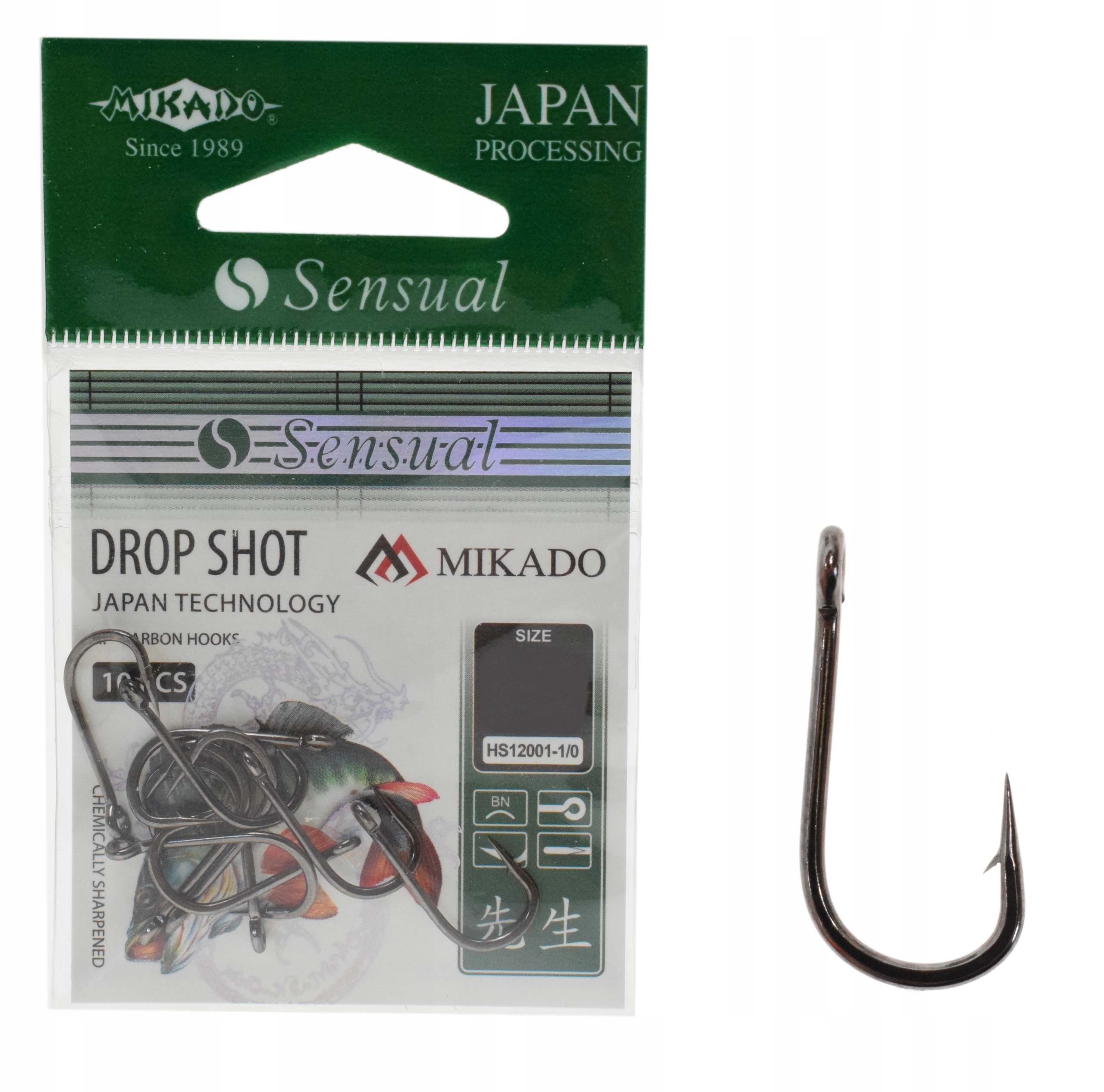 

Mikado Haczyki Sensual Drop Shot Kute Spinning 1/0