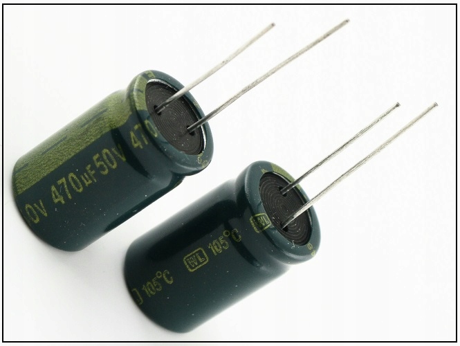 

Kondensator 470uF / 50V (12.5x20) Low Esr 105*