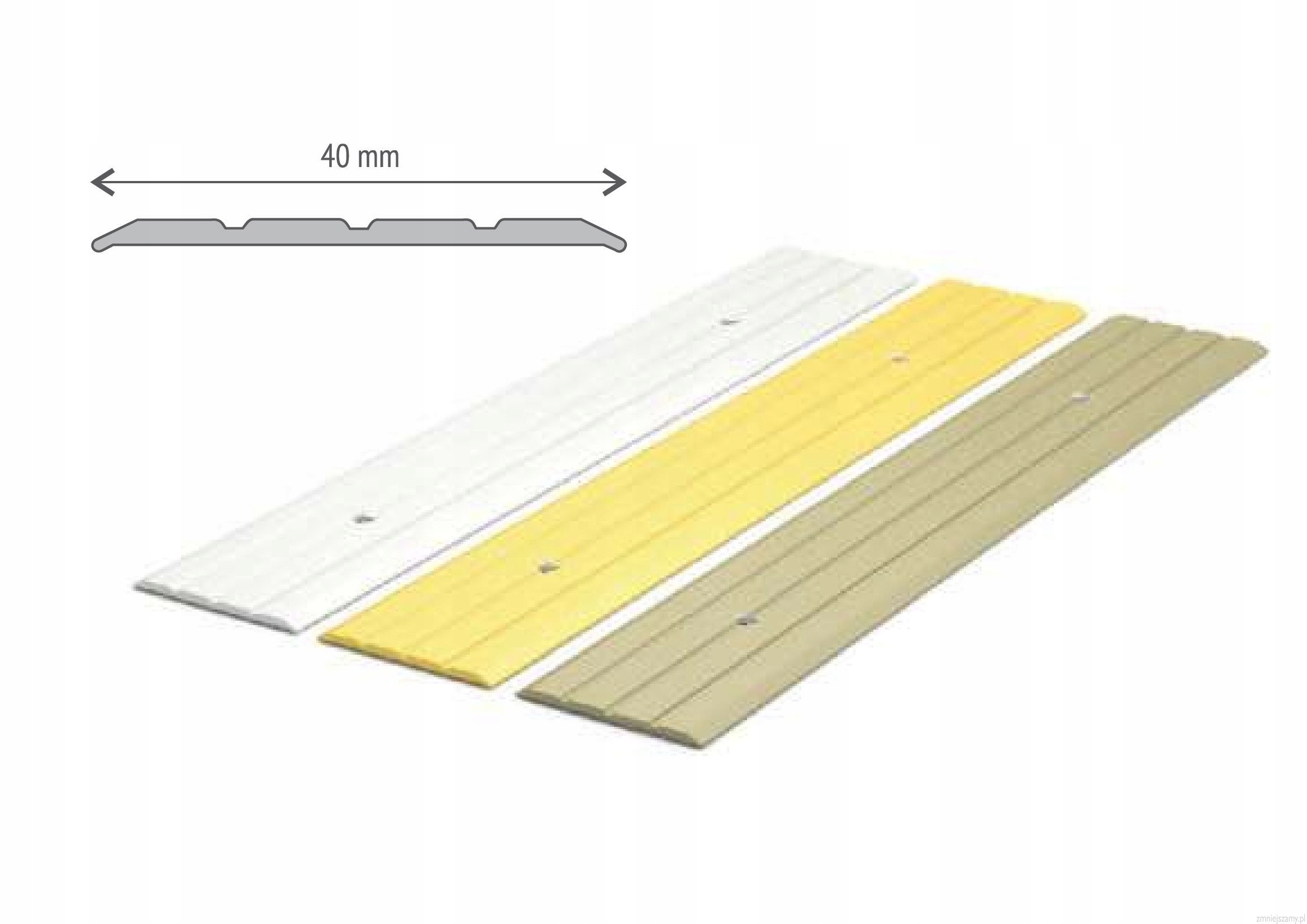 

Listwa Progowa Ap 40 mm Aluminiowa 100 cm