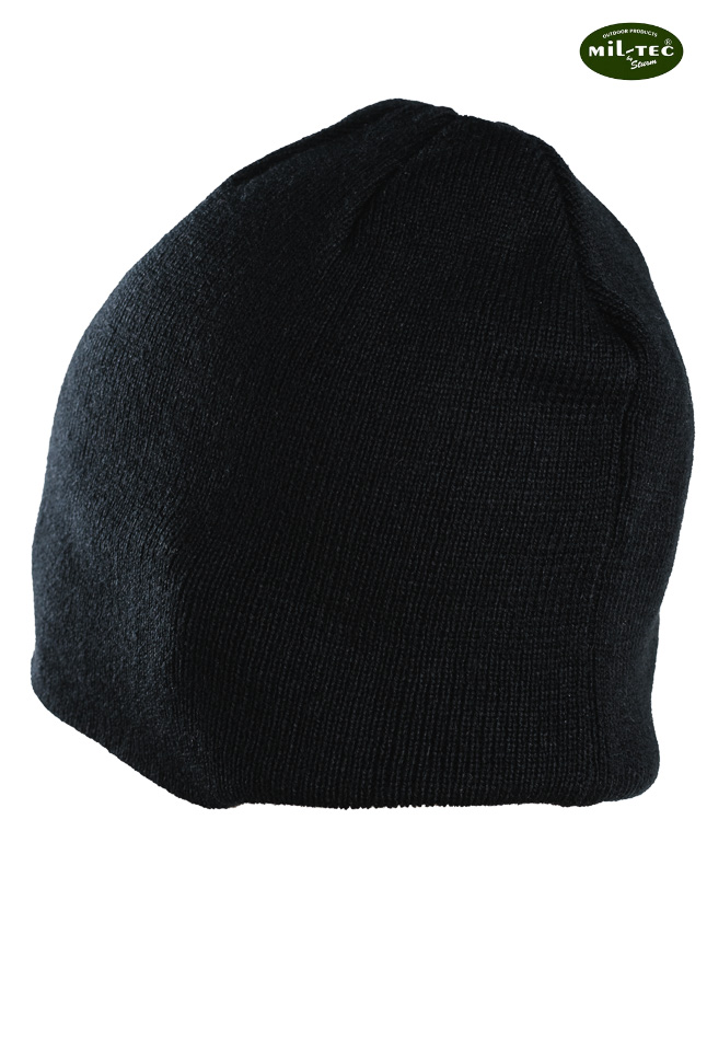 Ciepła CZAPKA ZIMOWA Beanie Watch Cap - CZARNA Marka Mil-Tec