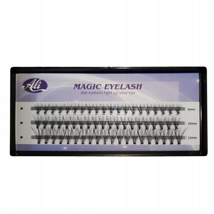 

Rzęsy Kępki Magic Ali MIX 8 12mm