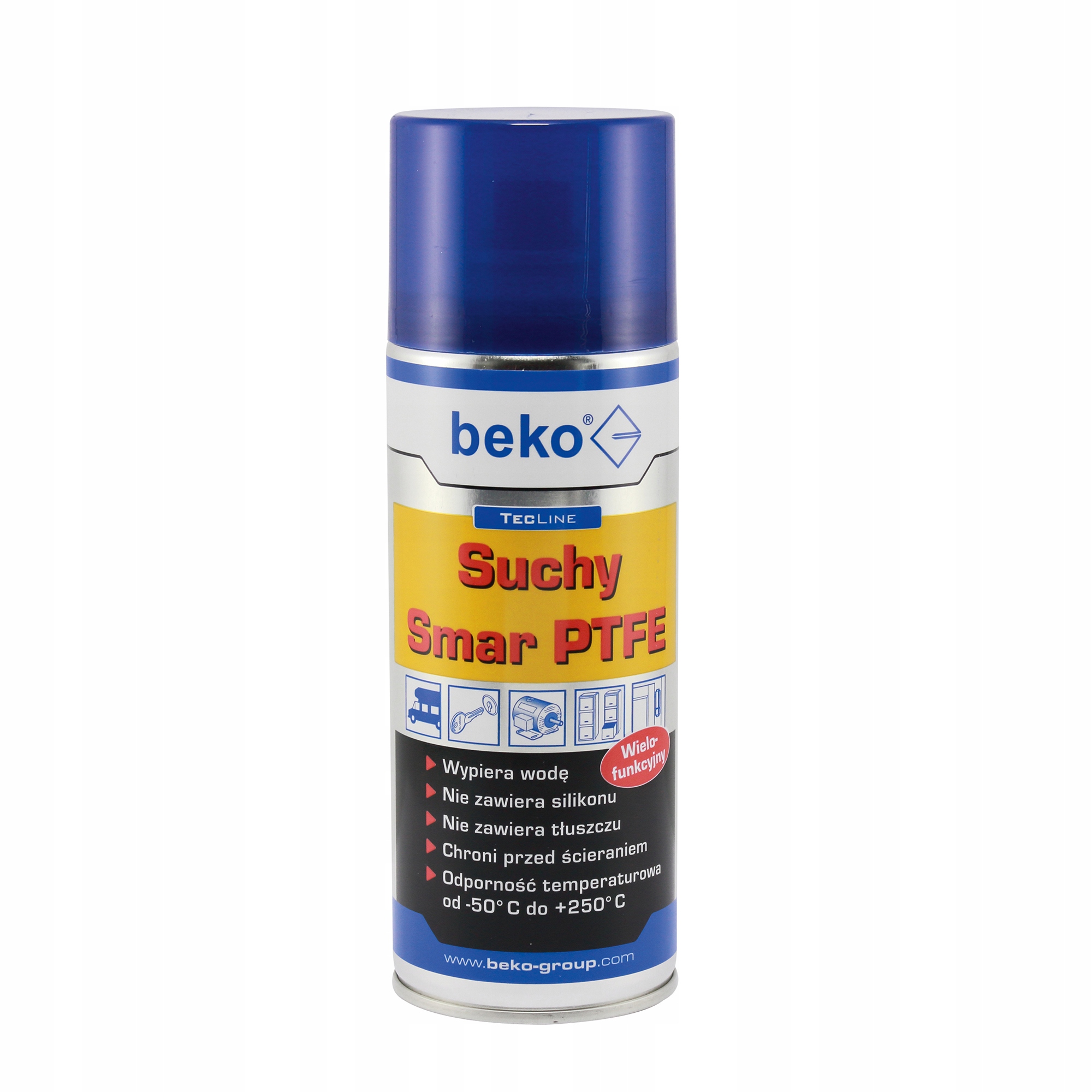 

Suchy Smar Teflonowy Ptfe Beko Spray
