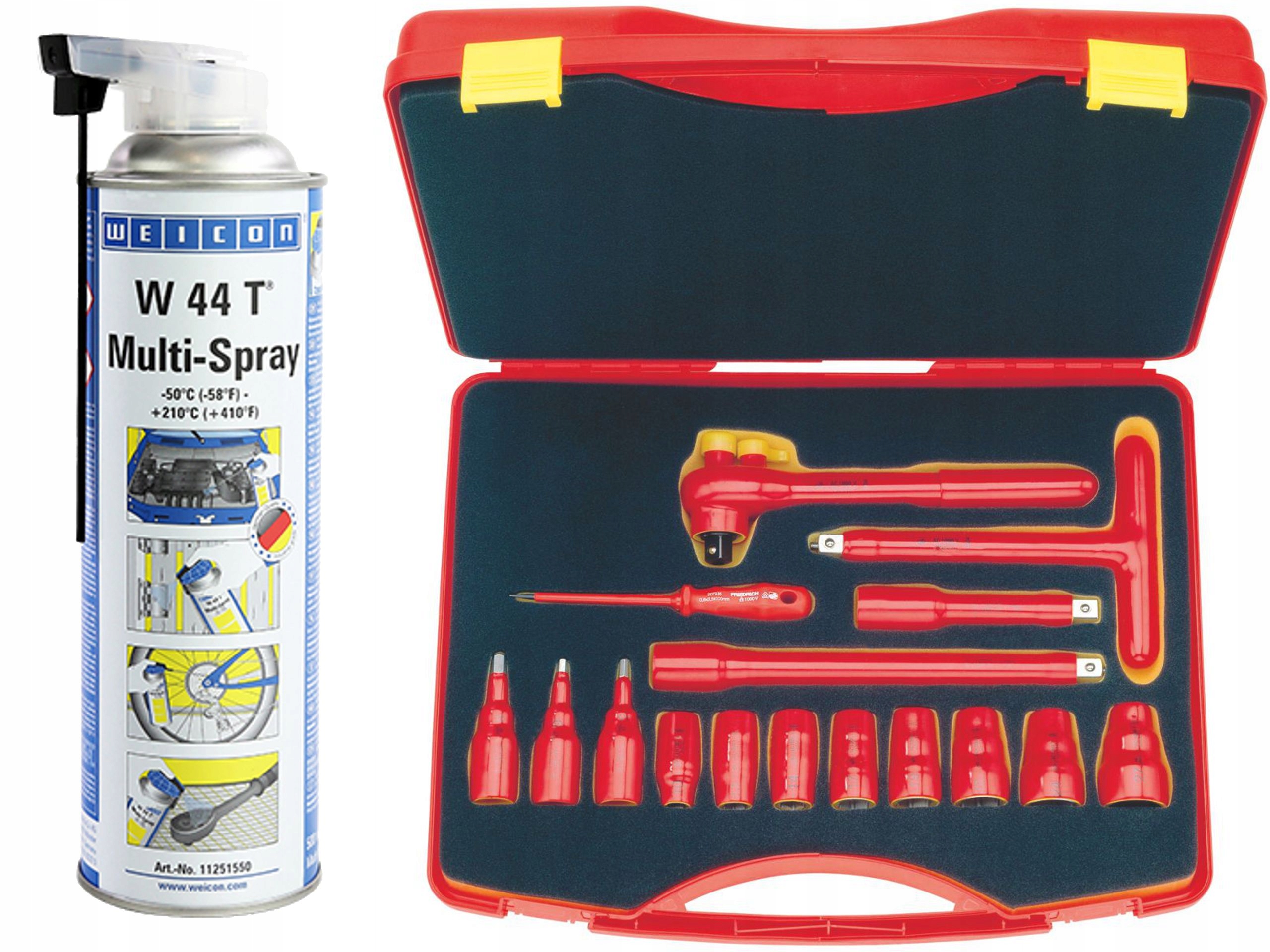 SZCZYPCE DLA ELEKTRYKA - ZESTAW IZOLOWANE 1000V 16