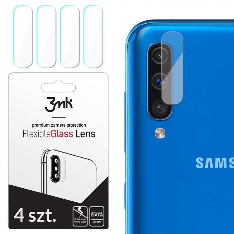 

4SZT Szkło Hybrydowe Obiektyw 3MK Lens Galaxy A50