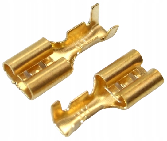 

Konektor nieizolowany żeński 6,3 / 6,4 mm x 10 szt