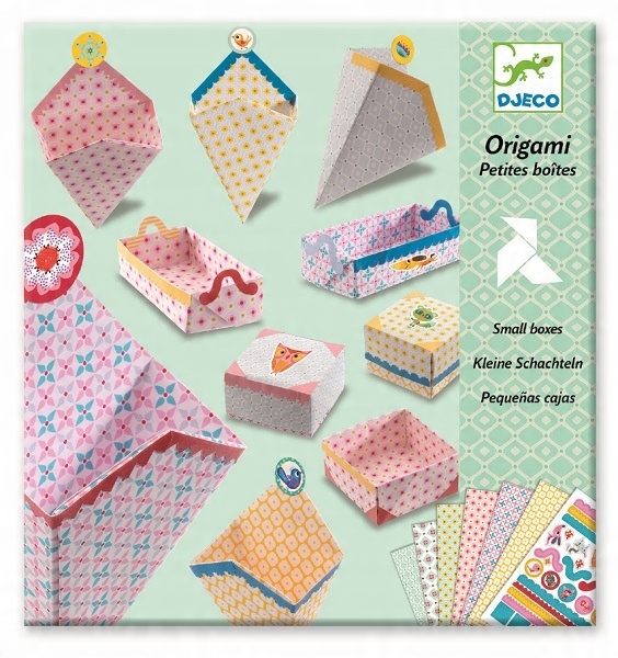 

Zestaw Origami małe pudełka naklejki Djeco 08774