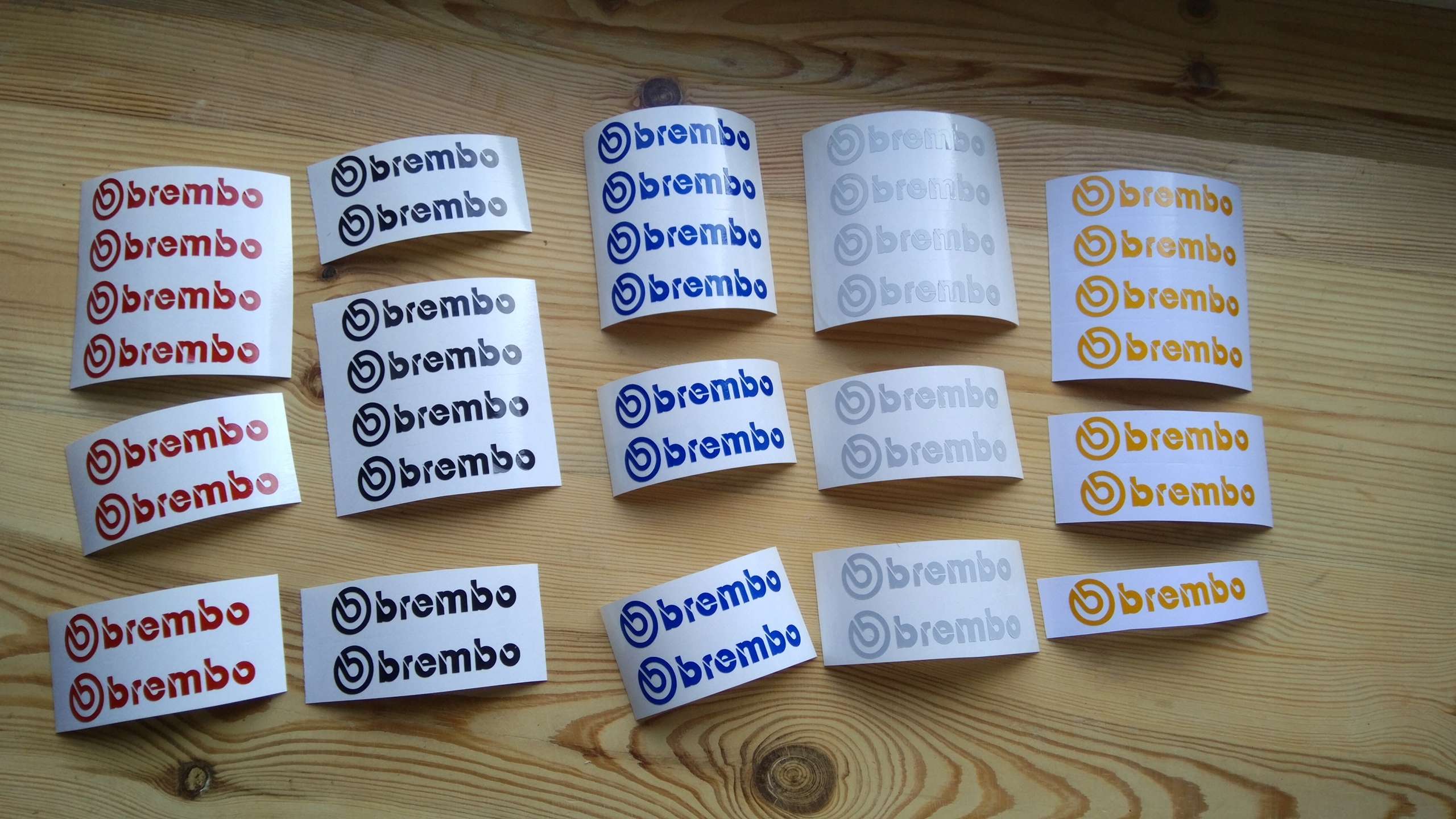 BREMBO naklejka na zacisk ODBLASKOWA TYŁ Producent Inny