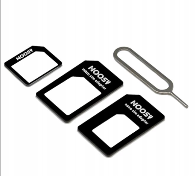NOOSY ADAPTERY DO KARTY SIM MICRO NANO ADAPTER Pasuje do marki inna marka