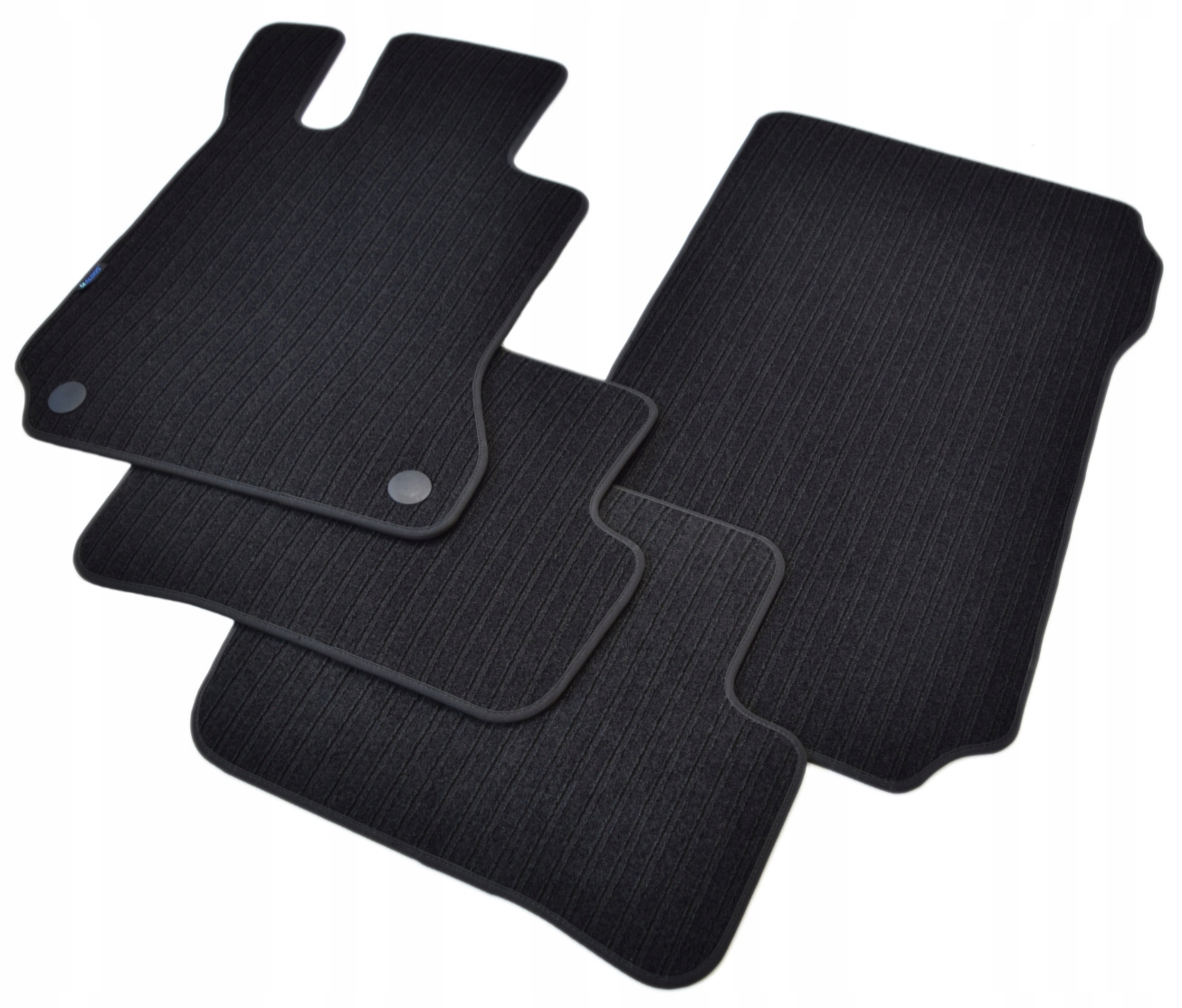 Mercedes W204 2007-2014 Dywaniki welurowe Rypsowe