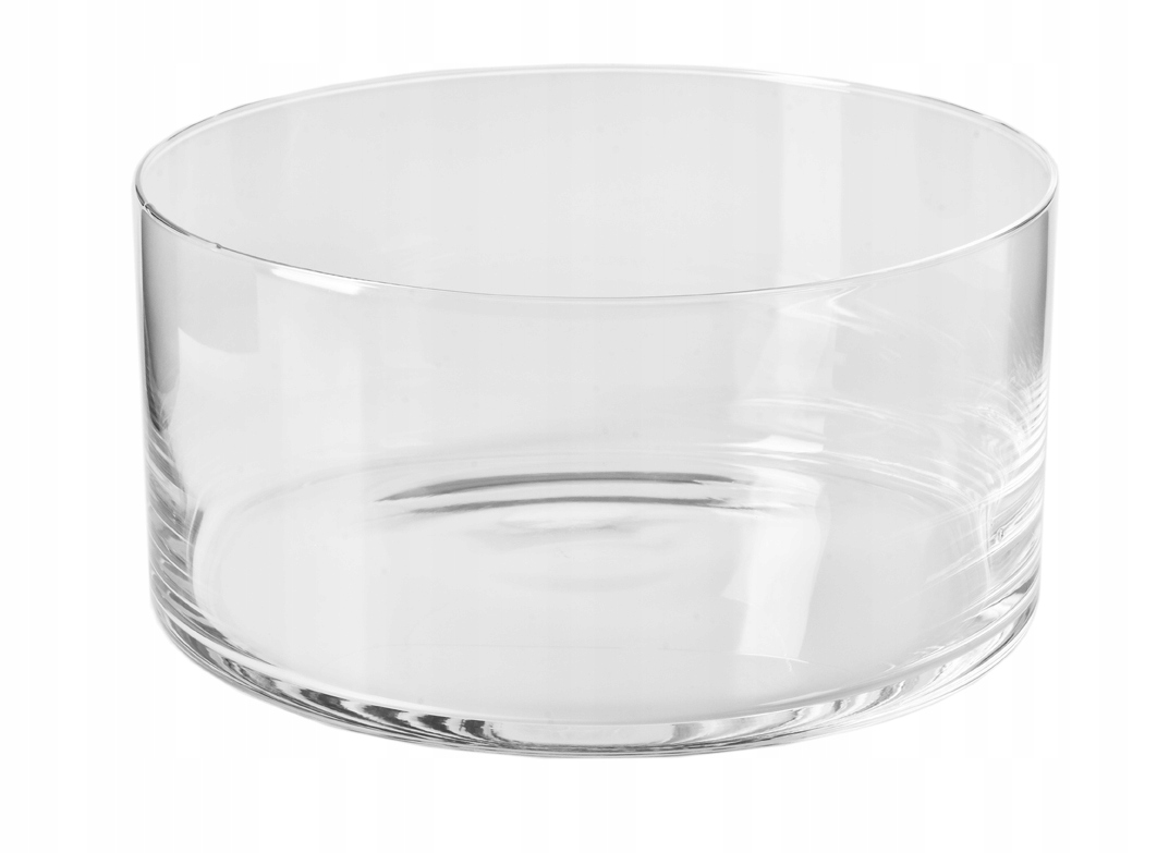 

Prosta salaterka Glamour Krosno 24cm szklana