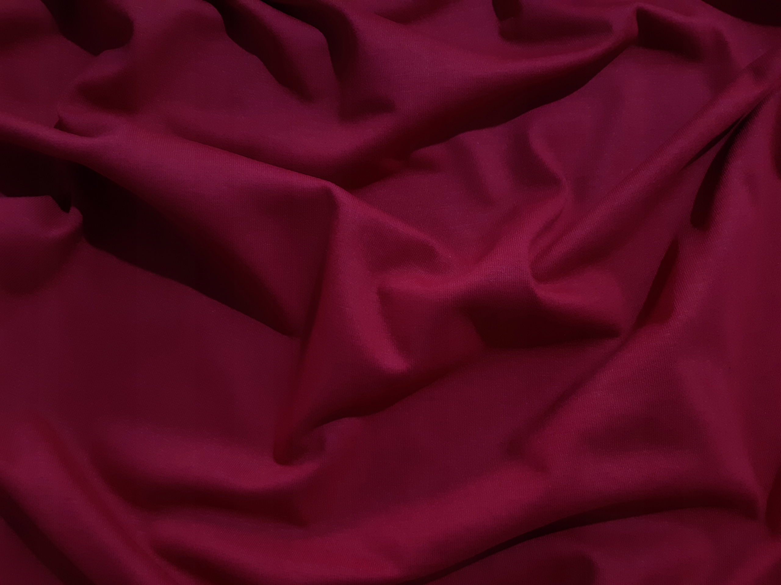 Dziannina T-shirt 100% Bawełna Jasne Bordo Bordowy