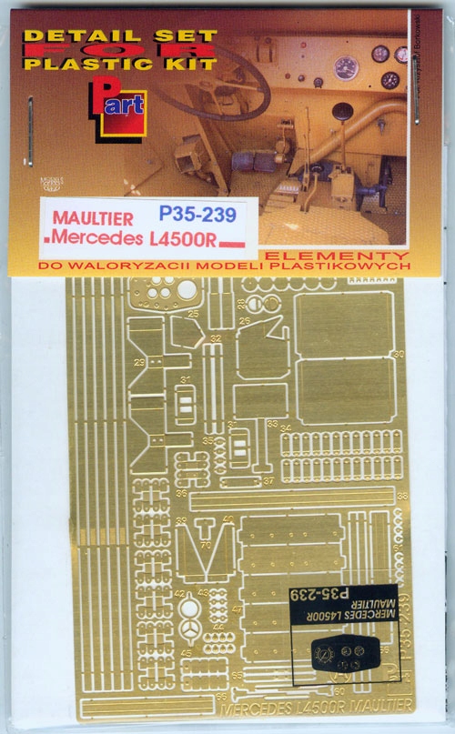 Part P35-239 1/35 Mercedes L4500A Maultier (Zvezda)