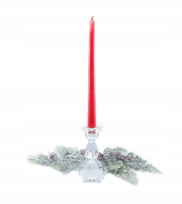 PIĘKNY, SZKLANY ŚWIECZNIK Kod producenta 45999982