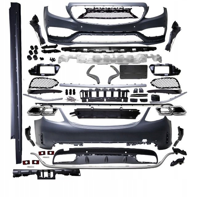 BODY KIT MERCEDES W205 LOOK AMG C63