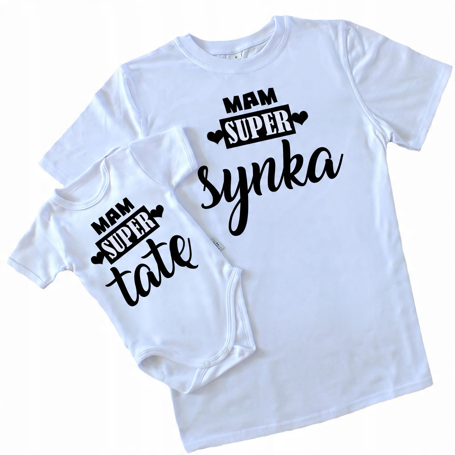 

Zestaw dla Taty i Synka koszulki, body, komplet