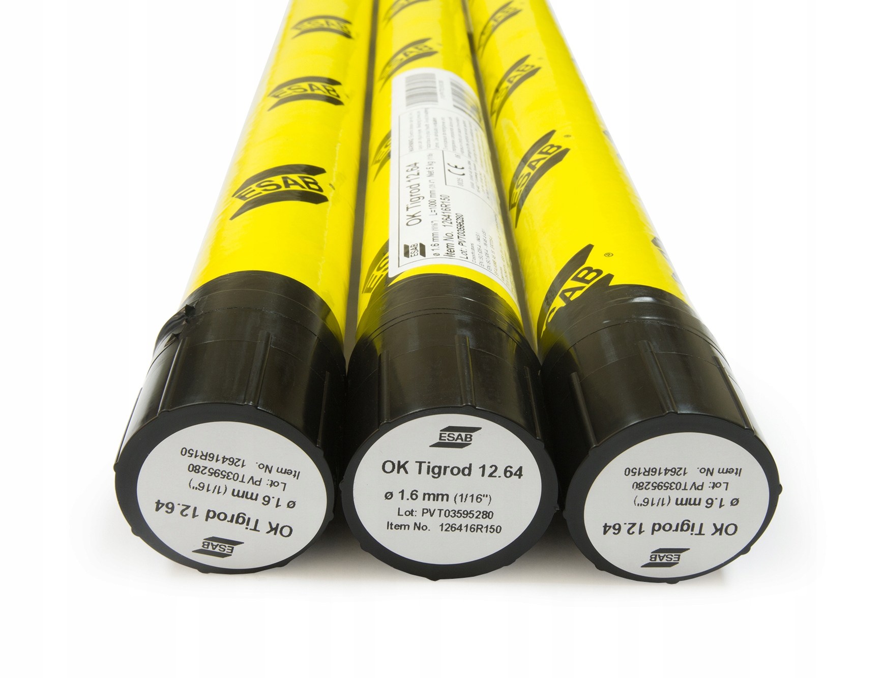 

Drut pręt spawalniczy Esab Ok Tigrod 12.64 1,6 5KG