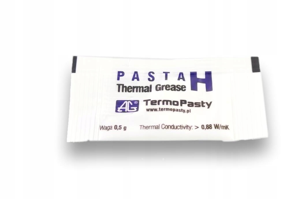 

Pasta termoprzewodząca saszetka 0,5g do radiatora