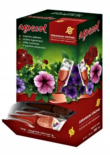 

Aplikator Odżywka Do Roślin Balkonowych 30ML 32SZT