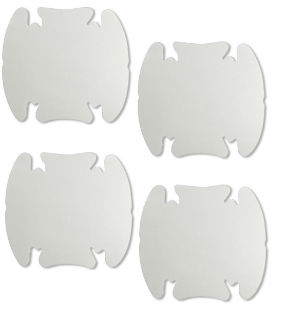 

Folia ochronna bezbarwna pod klamki samochodu 4szt